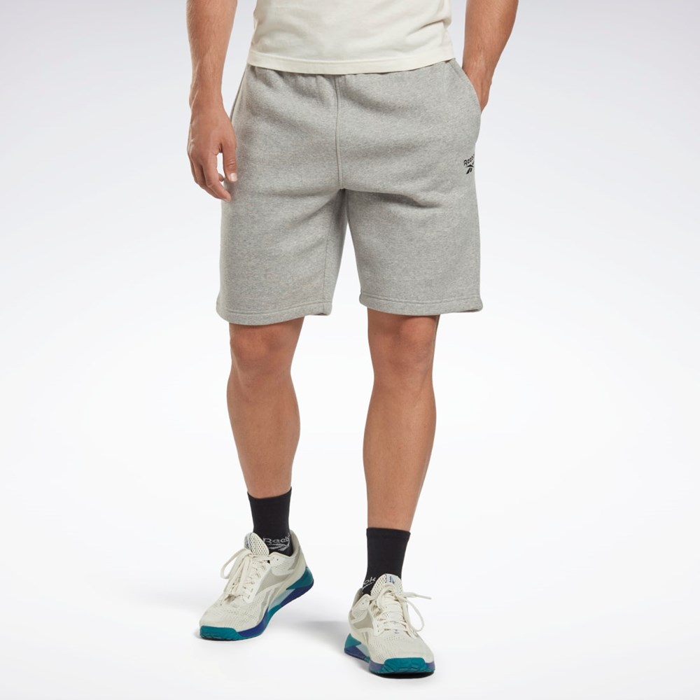 Reebok Reebok Identity Fleece Shorts Grå | PNQJY-1279