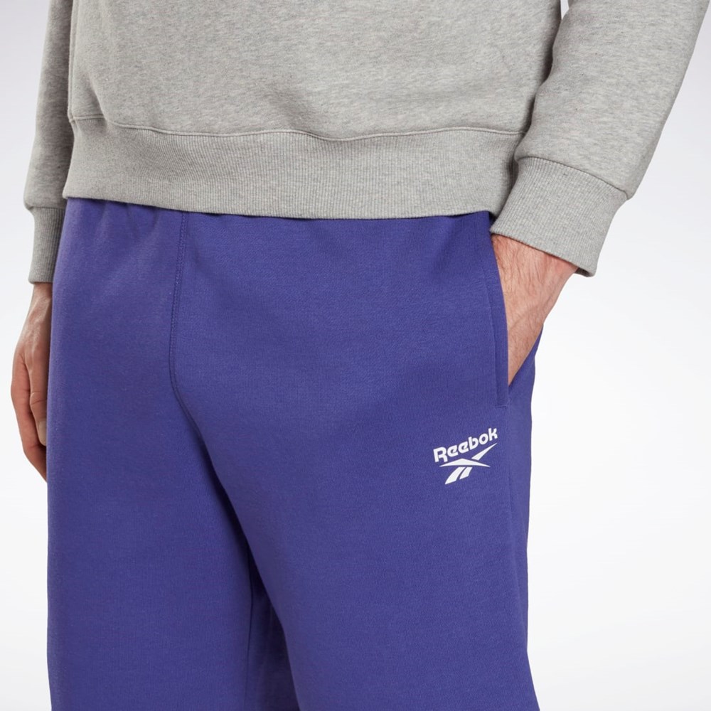 Reebok Reebok Identity Fleece Shorts Lila | RWTEQ-0647