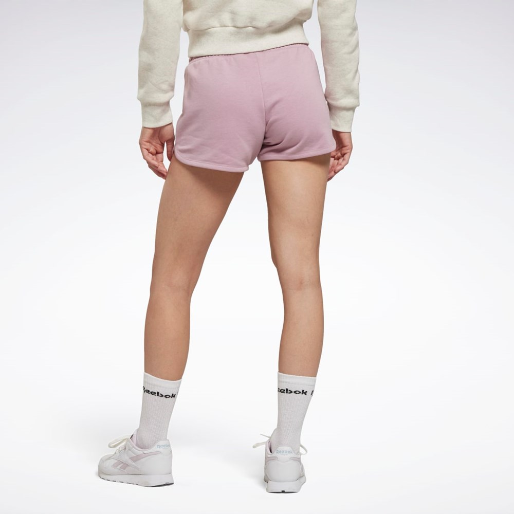 Reebok Reebok Identity French Terry Shorts Infused Lilac | GARJM-2639