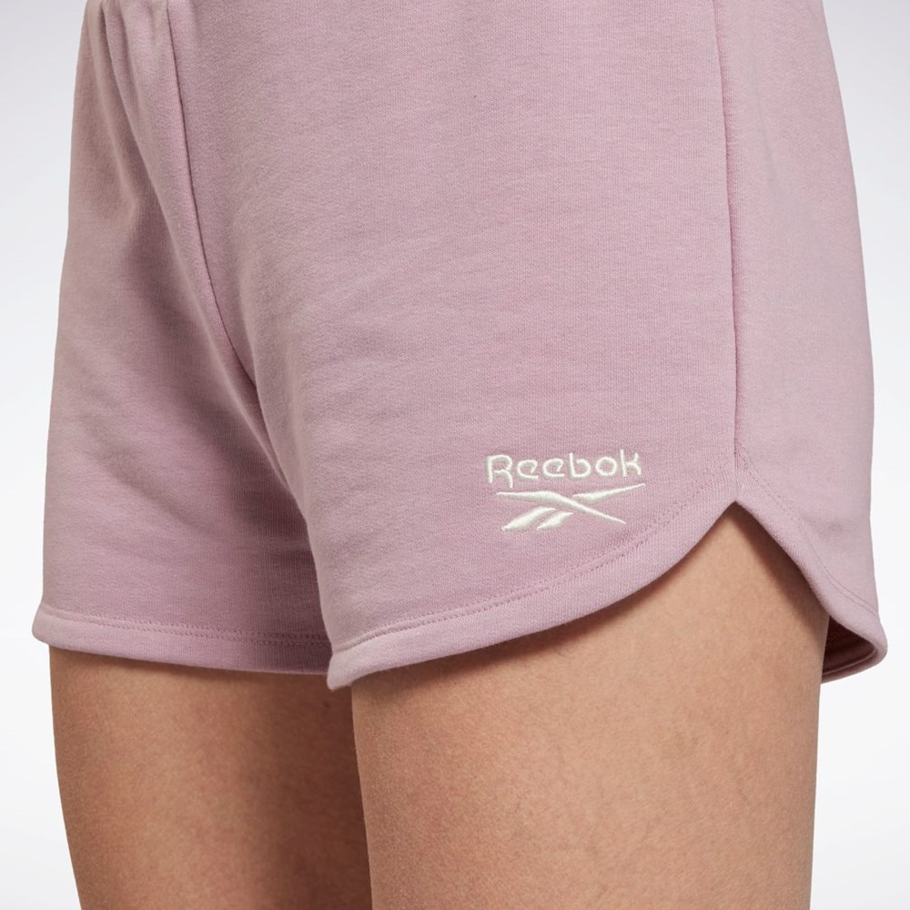 Reebok Reebok Identity French Terry Shorts Infused Lilac | GARJM-2639