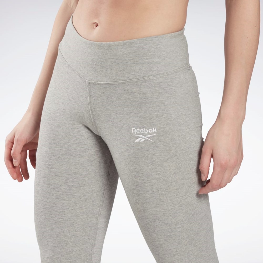 Reebok Reebok Identity Leggings Grå Vita | CENVM-3406