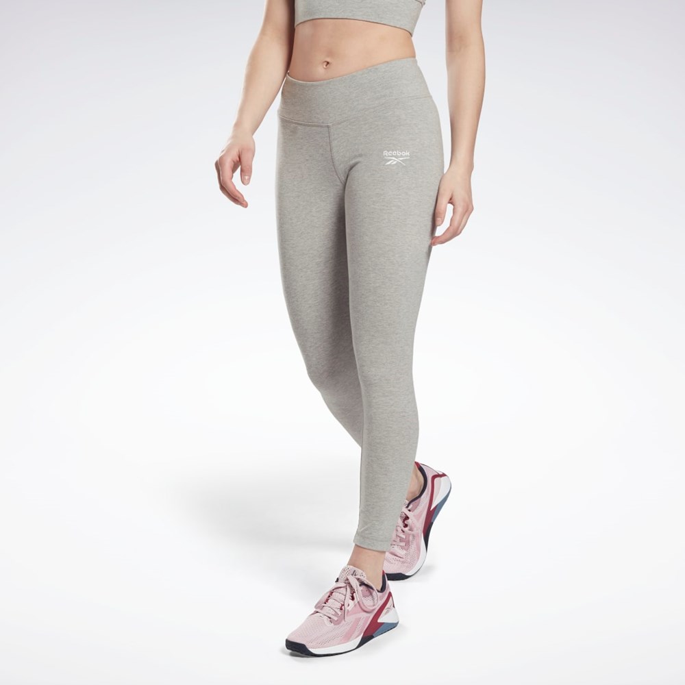 Reebok Reebok Identity Leggings Grå Vita | CENVM-3406