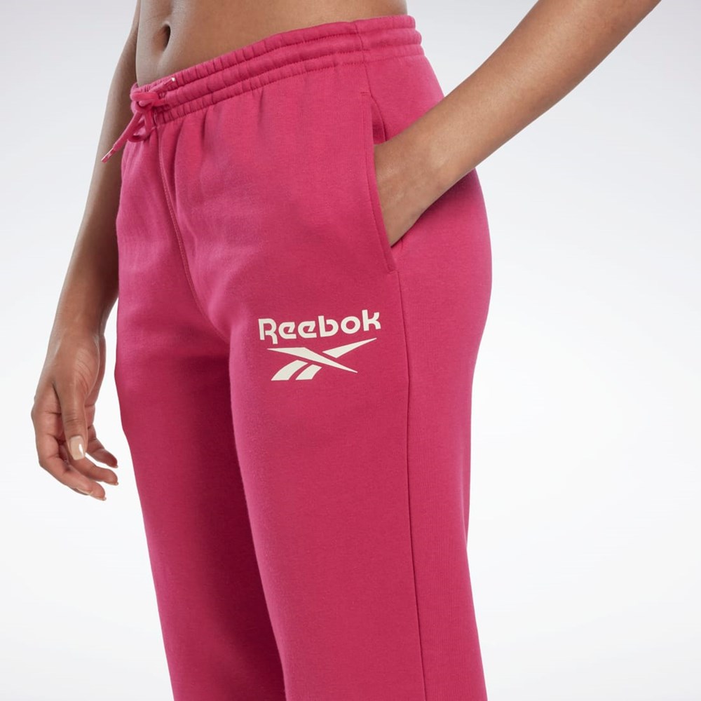 Reebok Reebok Identity Logo Fleece Joggers Rosa | NARGS-5942