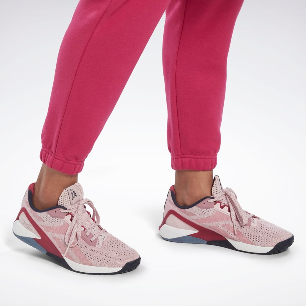 Reebok Reebok Identity Logo Fleece Joggers Rosa | NARGS-5942