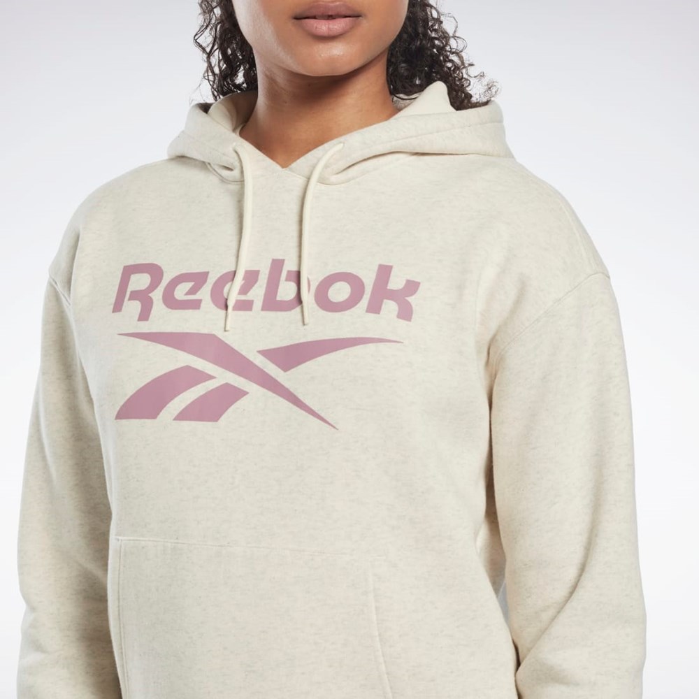 Reebok Reebok Identity Logo Fleece Pullover Hoodie Vita | YCUWE-5742