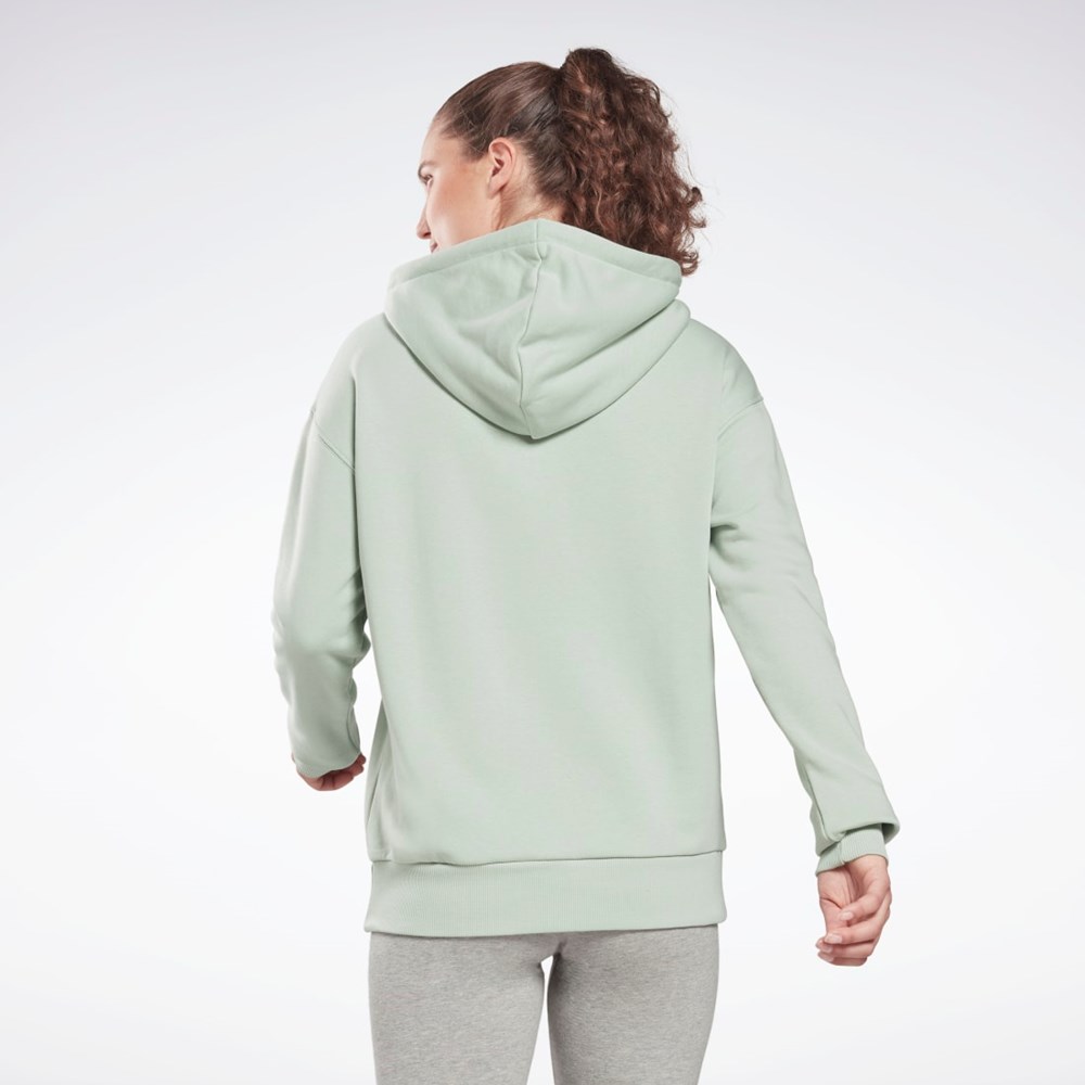 Reebok Reebok Identity Logo French Terry Hoodie Ljus | GJVUM-2794