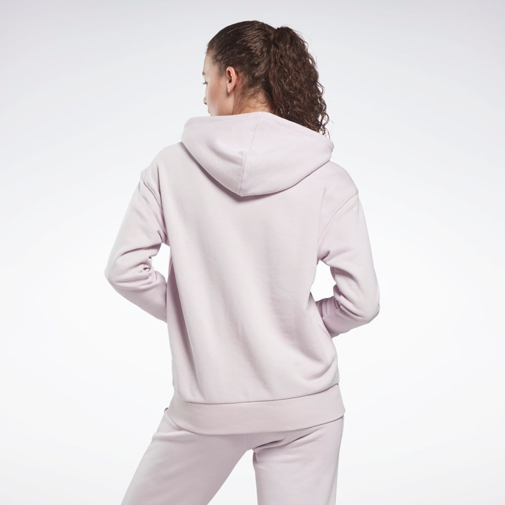 Reebok Reebok Identity Logo French Terry Hoodie Quartz Glow | USQEK-7583