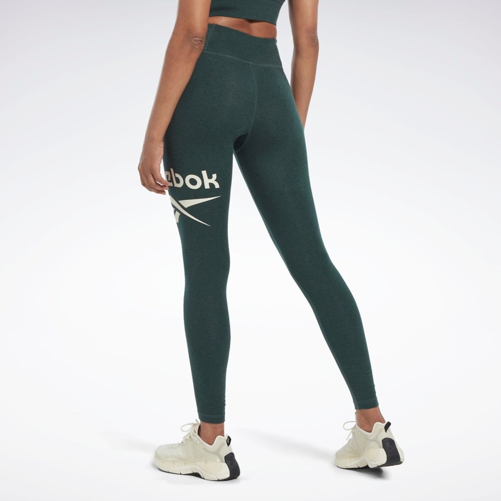 Reebok Reebok Identity Logo Leggings Gröna | PERWH-9184