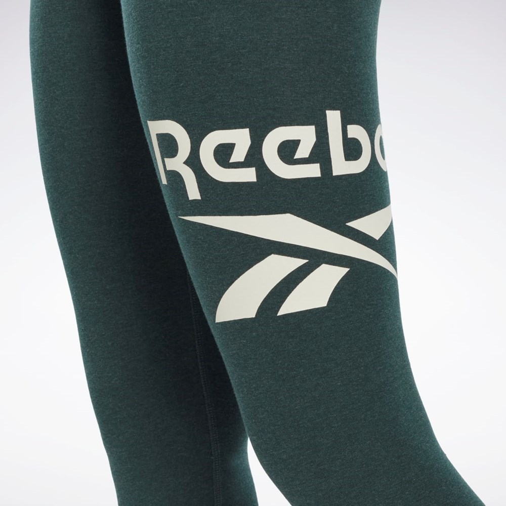 Reebok Reebok Identity Logo Leggings Gröna | PERWH-9184