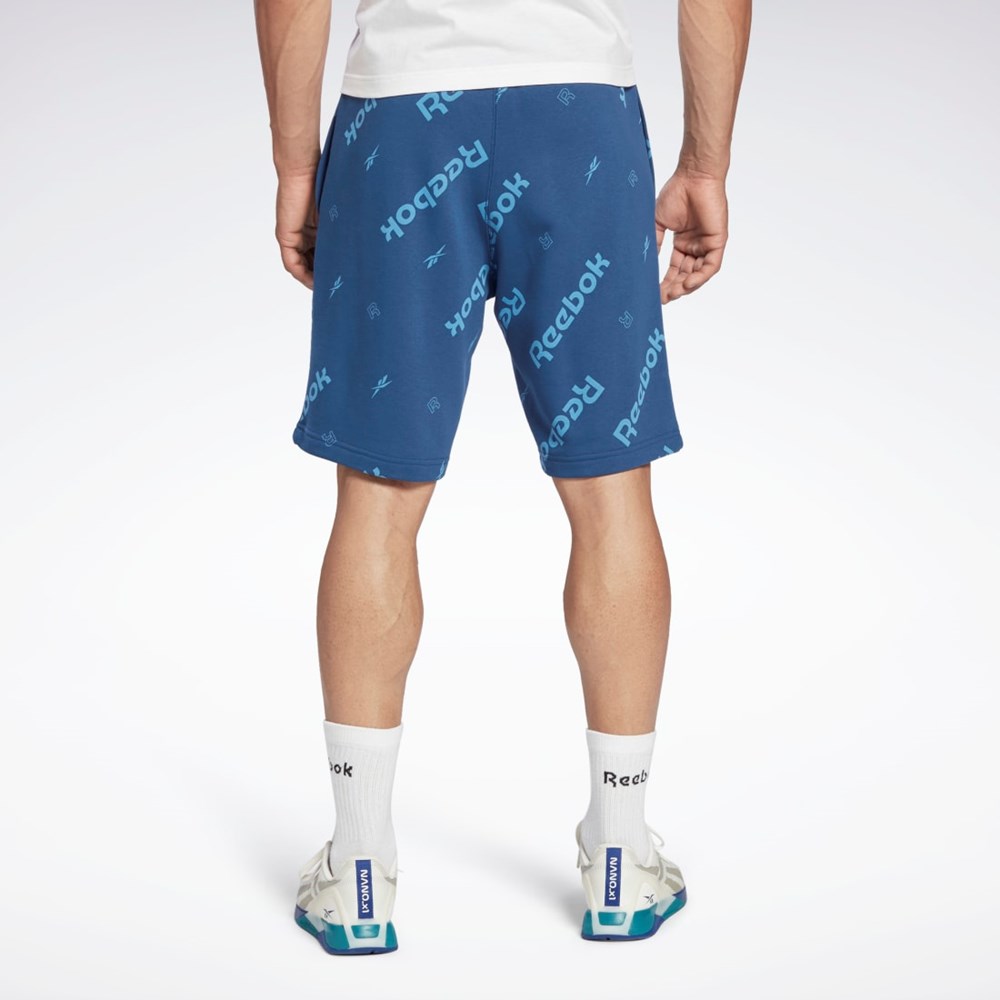 Reebok Reebok Identity Shorts Blå | WRLKX-6830