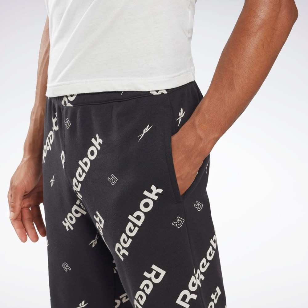 Reebok Reebok Identity Shorts Svarta | ZSGIB-2546