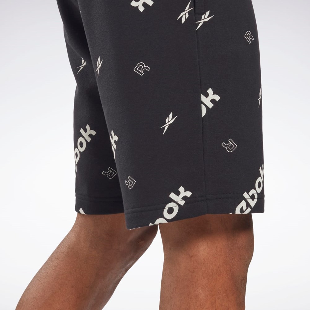 Reebok Reebok Identity Shorts Svarta | ZSGIB-2546