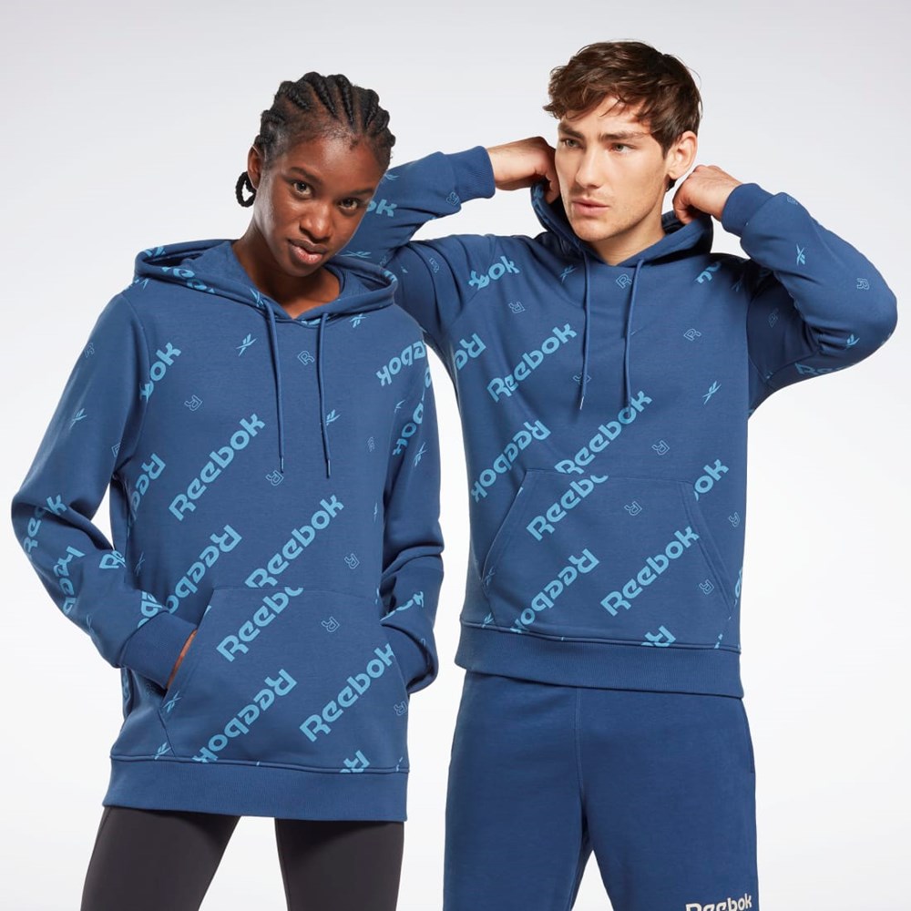 Reebok Reebok Identity Sweatshirt Blå | UVKPW-7065