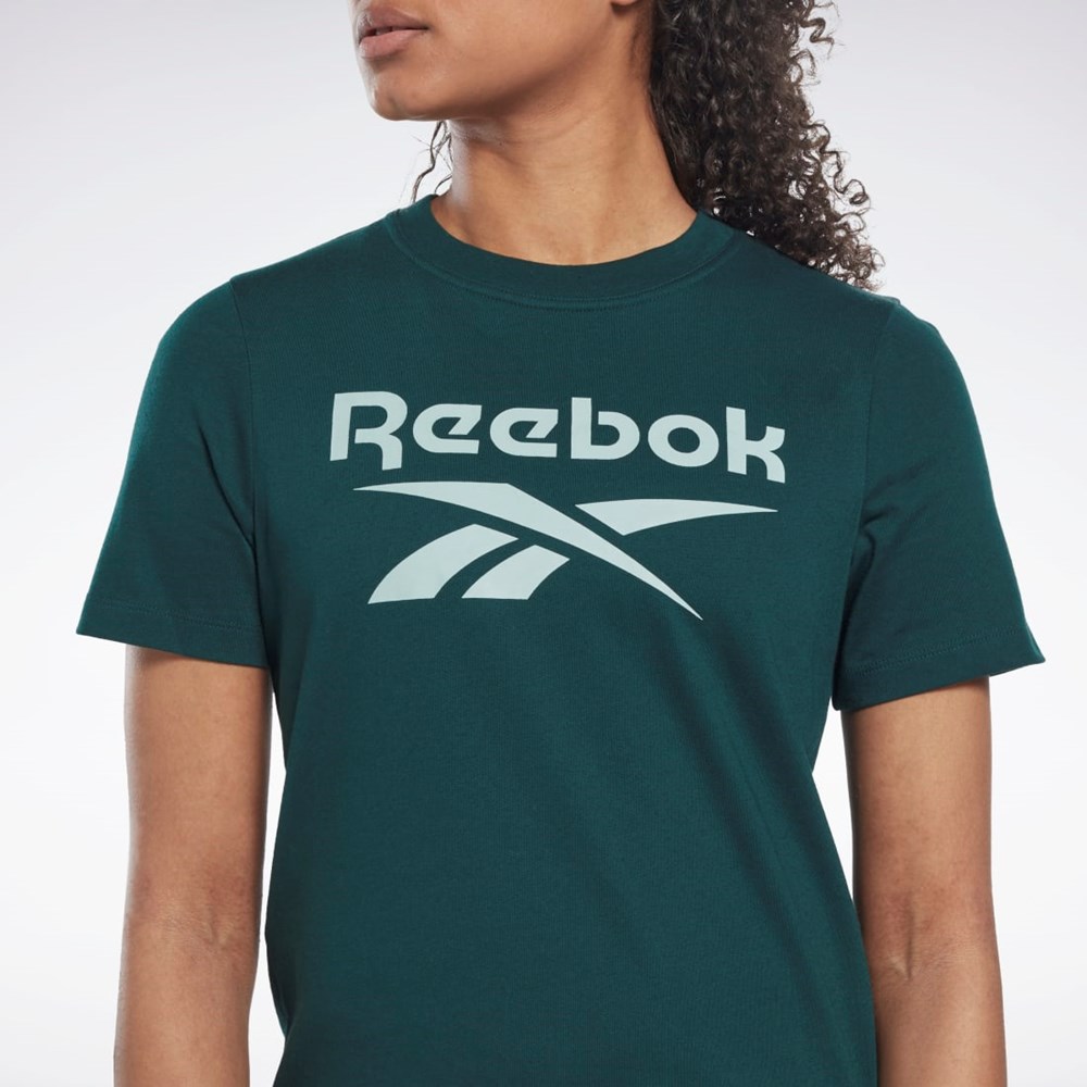 Reebok Reebok Identity T-Shirt Gröna | XMLNO-5341