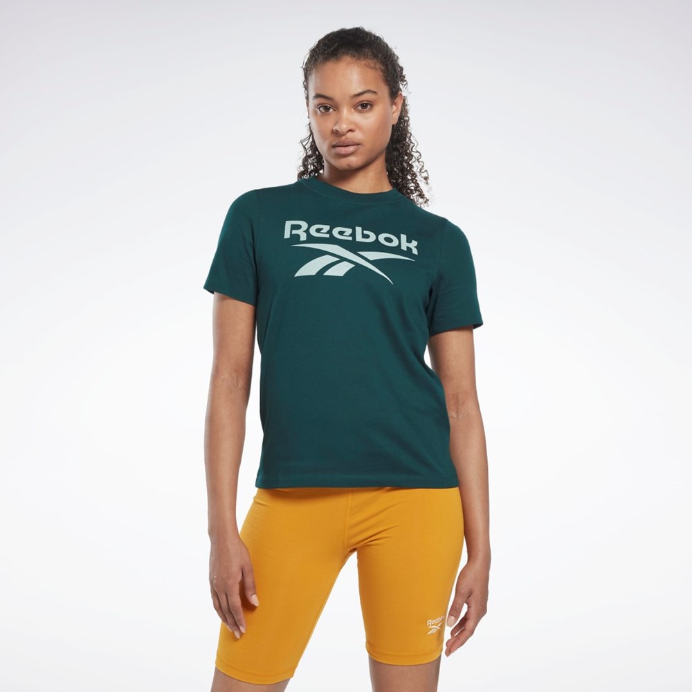 Reebok Reebok Identity T-Shirt Gröna | XMLNO-5341