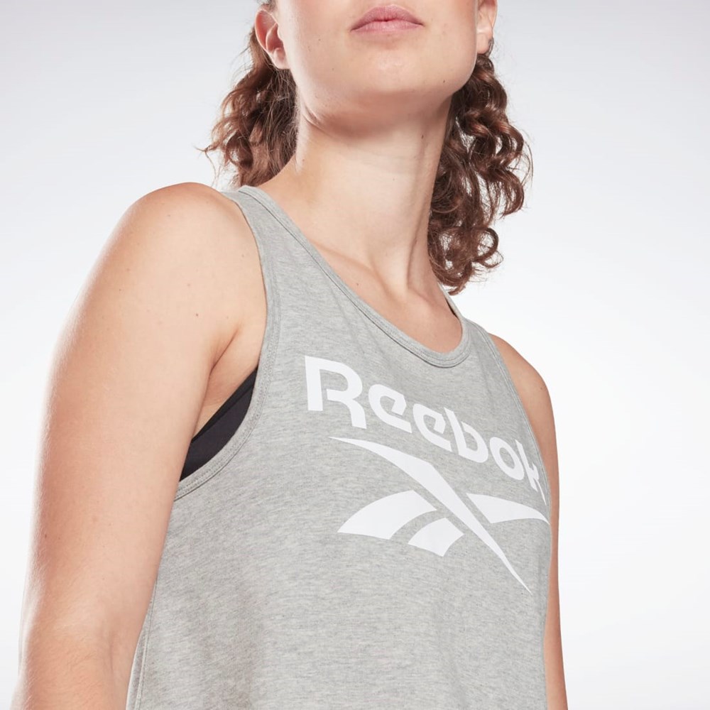 Reebok Reebok Identity Tank Top Grå | IYXAM-0951