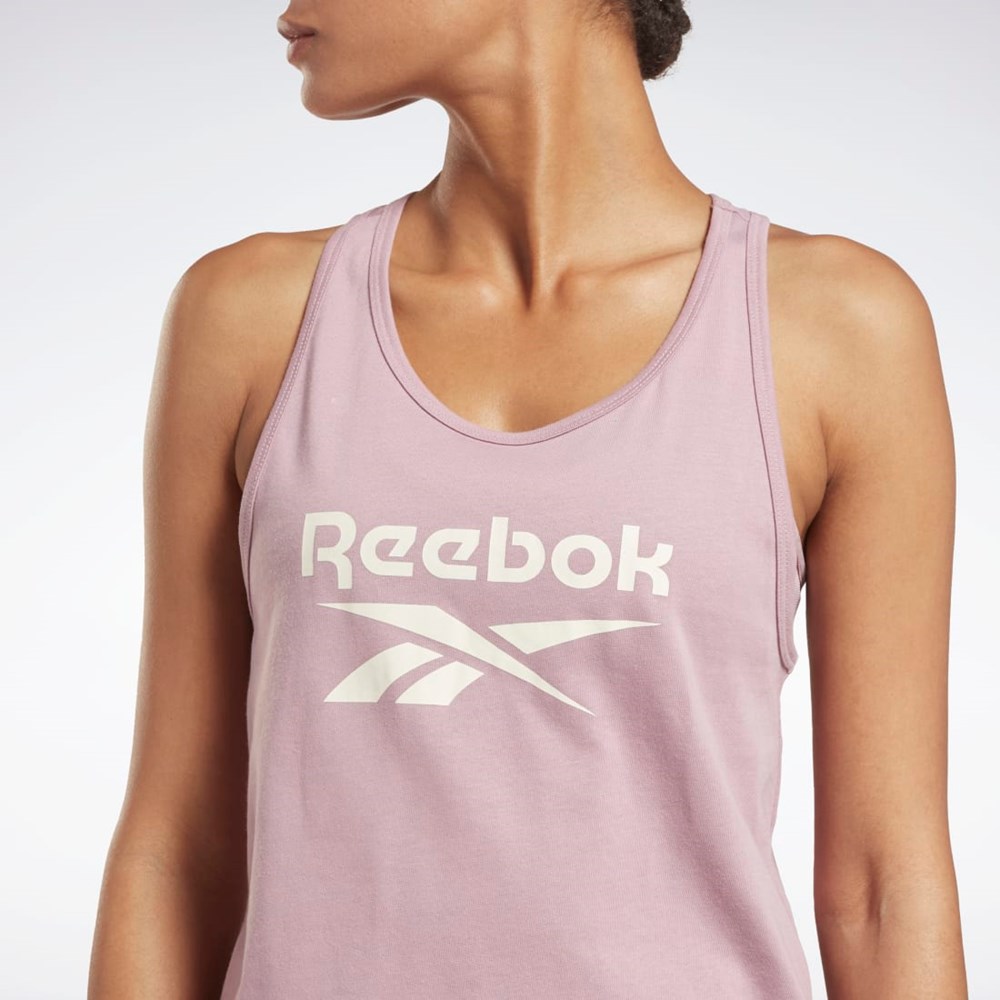 Reebok Reebok Identity Tank Top Infused Lilac | OQZVU-3680