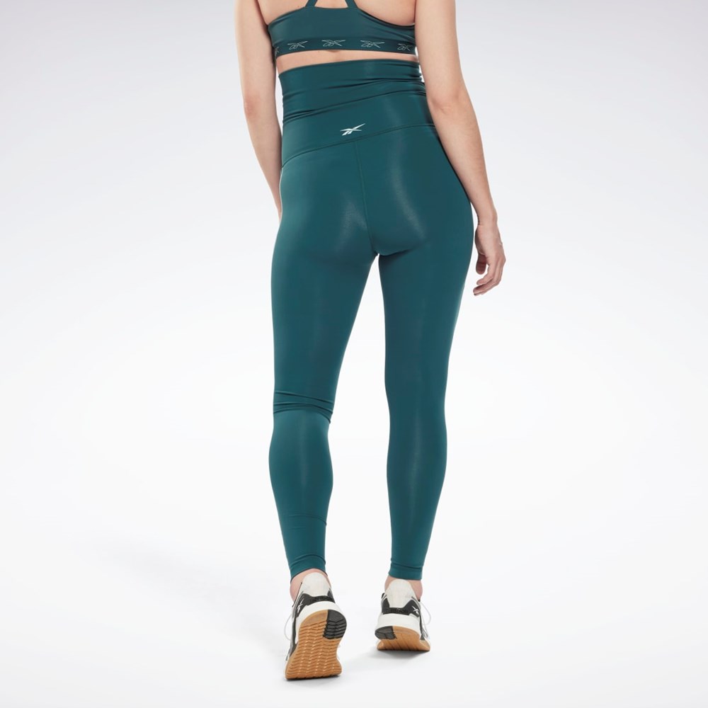 Reebok Reebok Lux 2.0 Maternity Leggings Gröna | BRXSI-0234