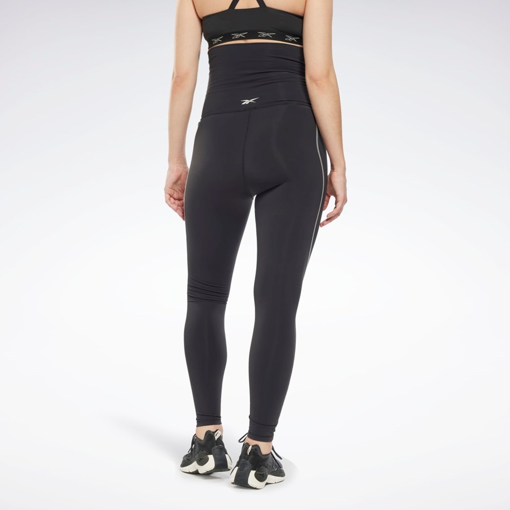 Reebok Reebok Lux 2.0 Maternity Leggings Svarta | CUWVI-8762