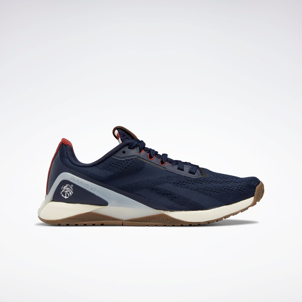 Reebok Reebok Nano X1 Shoes Marinblå Röda Vita | TZJNU-4780