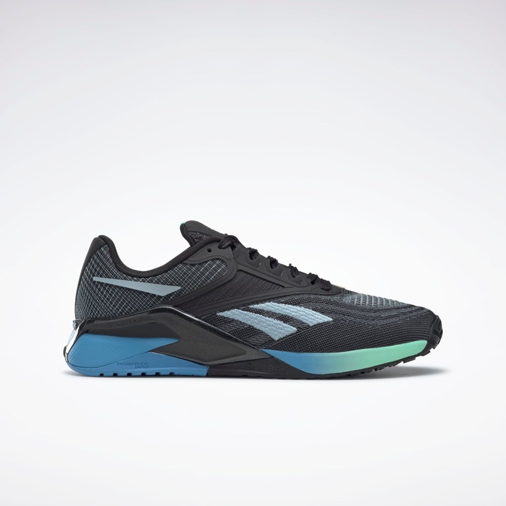 Reebok Reebok Nano X2 Tränings Shoes Svarta Blå Mintgröna | XDGJQ-8615