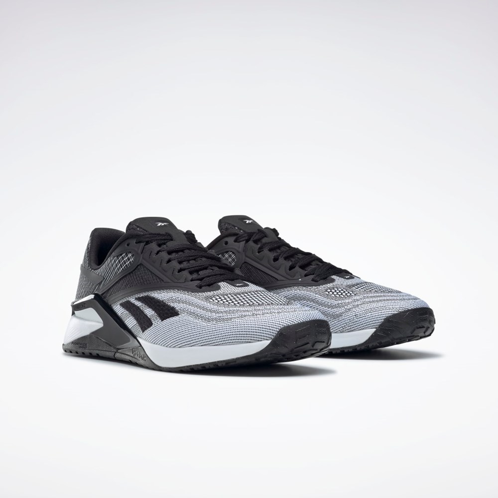 Reebok Reebok Nano X2 Tränings Shoes Vita Svarta Grå | GBUNK-0958