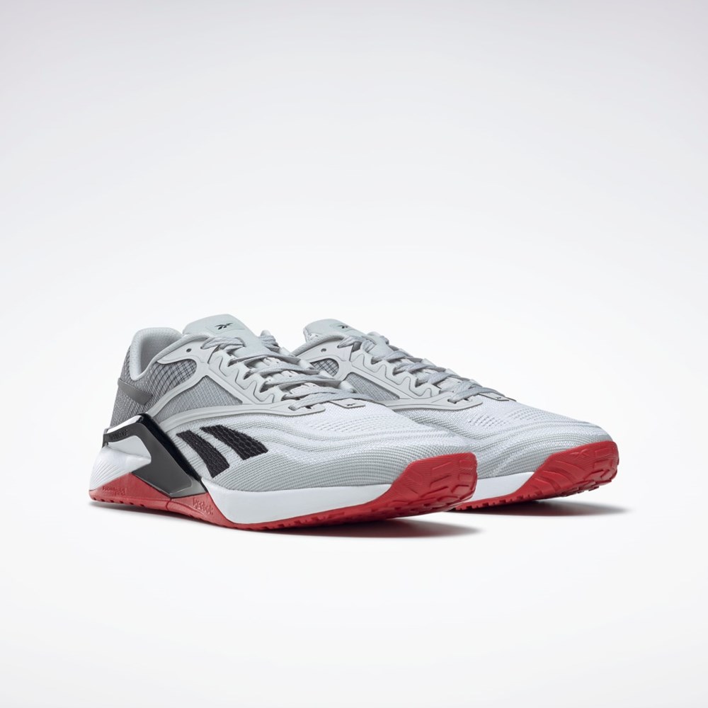 Reebok Reebok Nano X2 Tränings Shoes Vita Grå Röda | GSLNE-5079