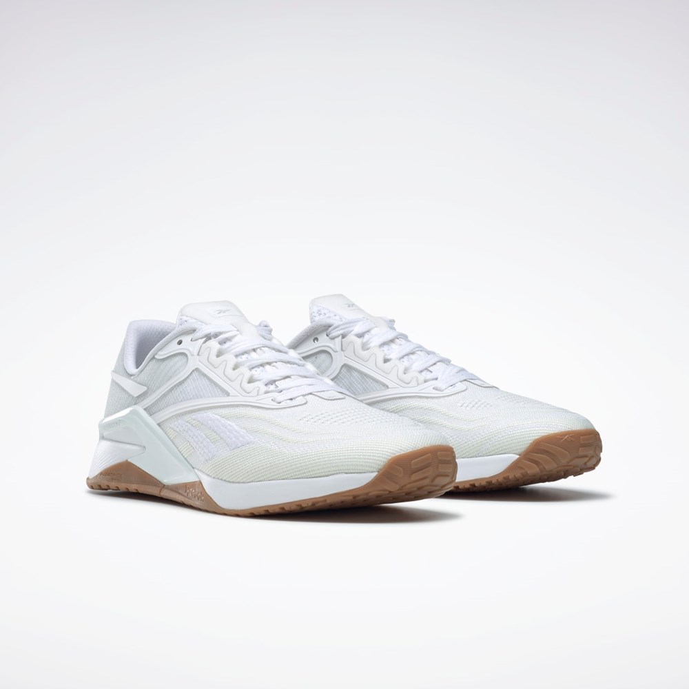 Reebok Reebok Nano X2 Tränings Shoes Vita Vita Grå | JROCB-5067