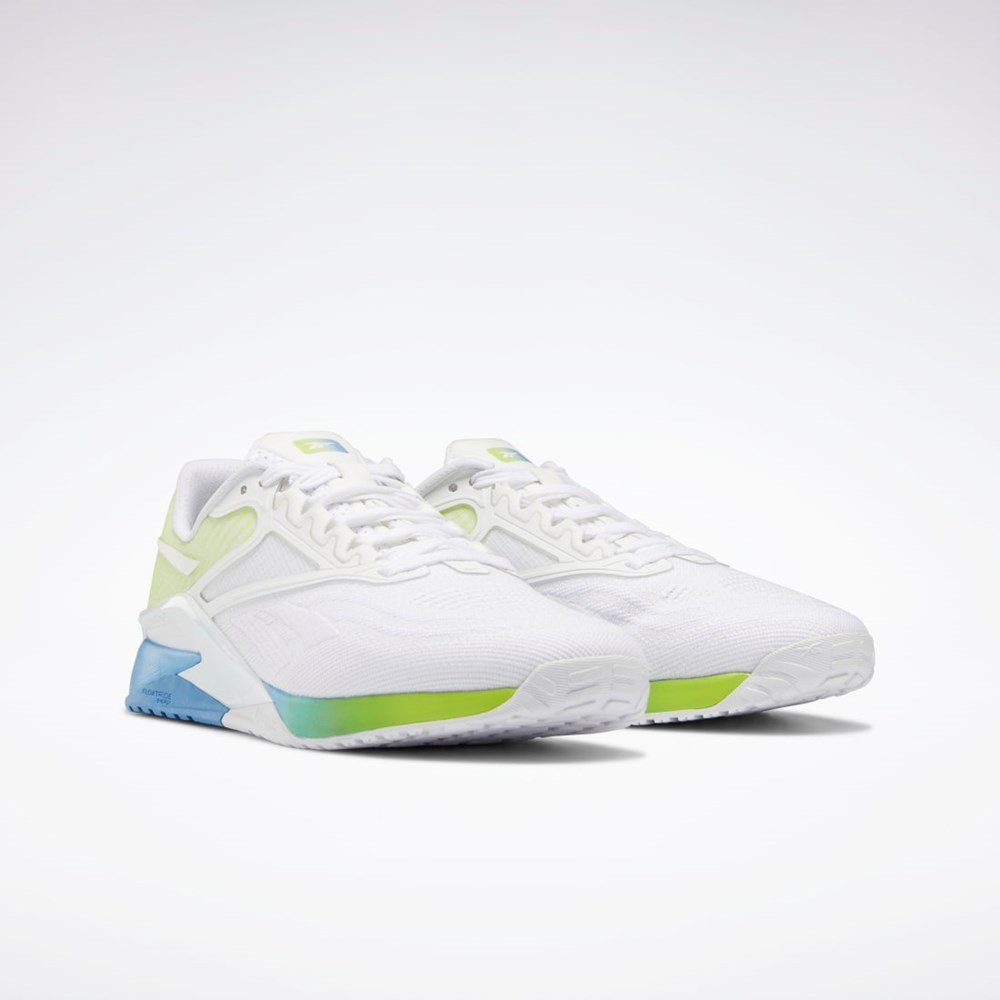 Reebok Reebok Nano X2 Tränings Shoes Vita Blå Gula | SORZV-1392