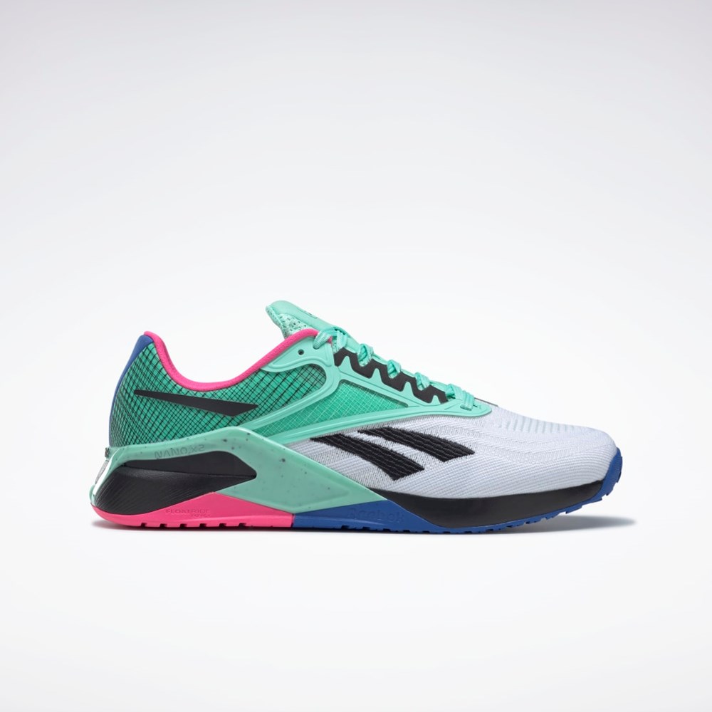 Reebok Reebok Nano X2 Tränings Shoes Vita Mintgröna Svarta | VGKAP-7923