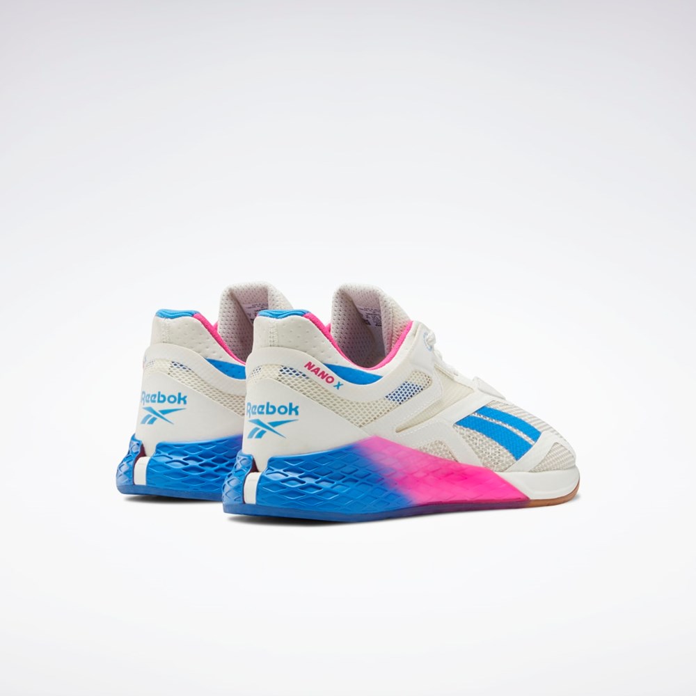 Reebok Reebok Nano X Tränings Shoes Vita Rosa Blå | DWXOE-8912