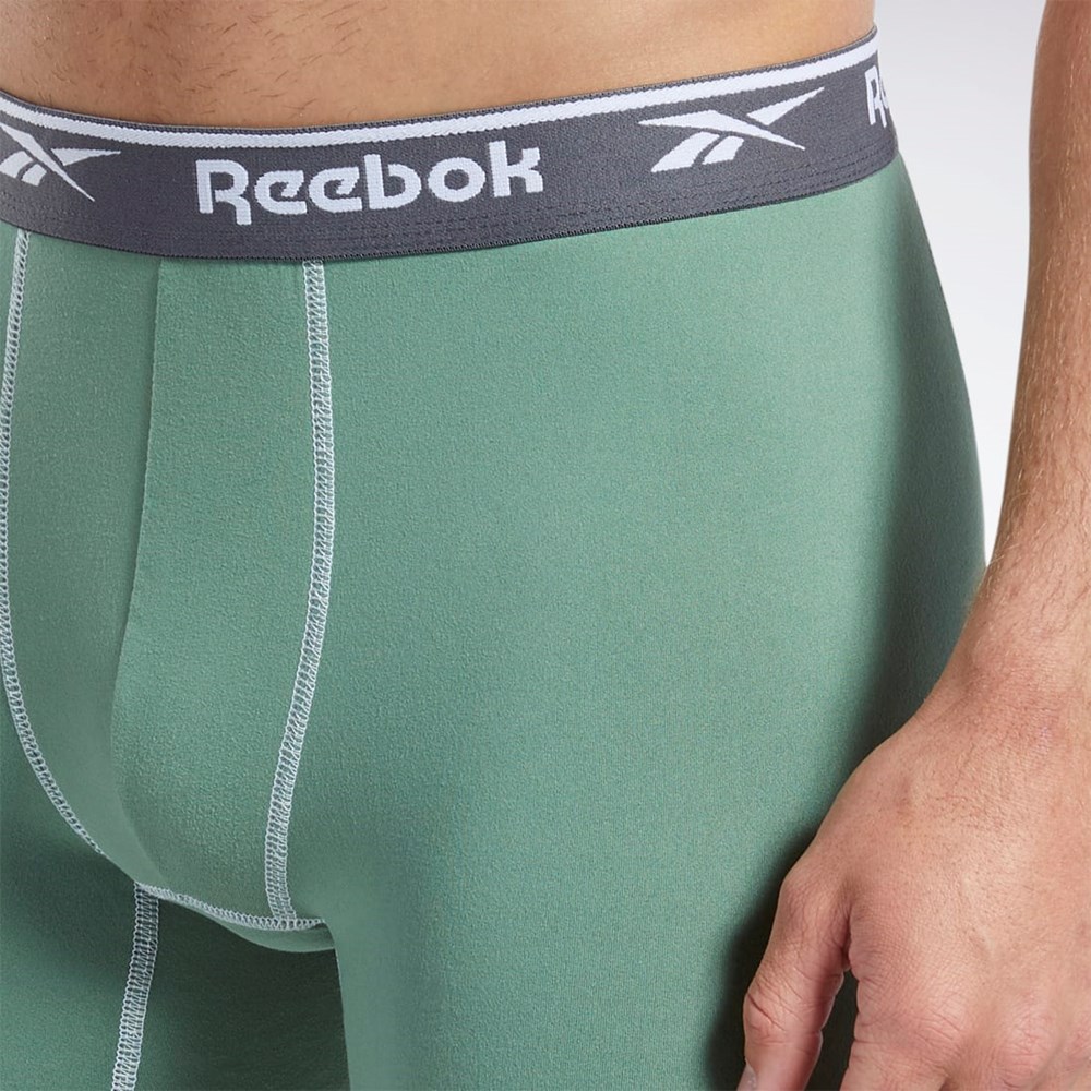 Reebok Reebok Performance Sport Soft Boxer Briefs 3 pairs Multi | EYQKP-8340