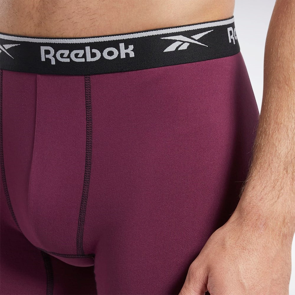 Reebok Reebok Performance Sport Soft Boxer Briefs 3 pairs Multi | KYUDM-1826