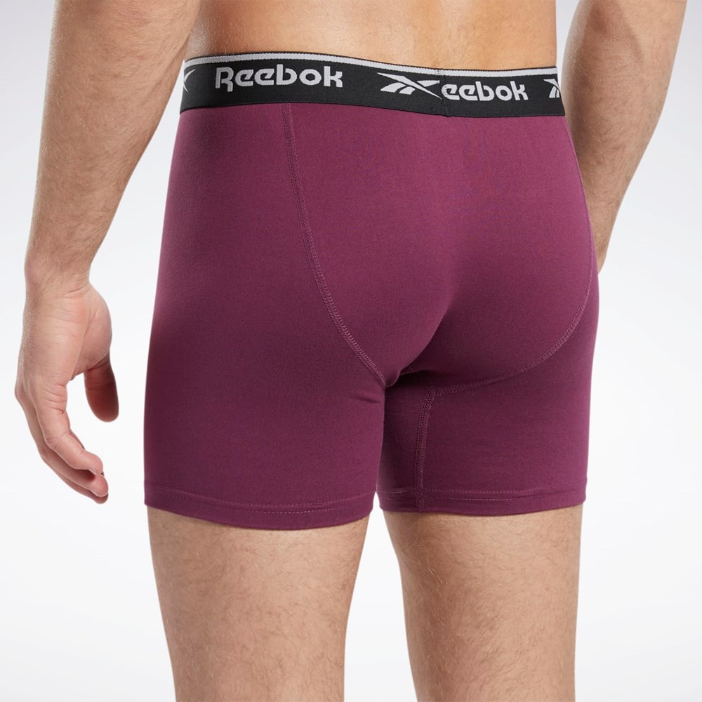 Reebok Reebok Performance Sport Soft Boxer Briefs 3 pairs Multi | KYUDM-1826