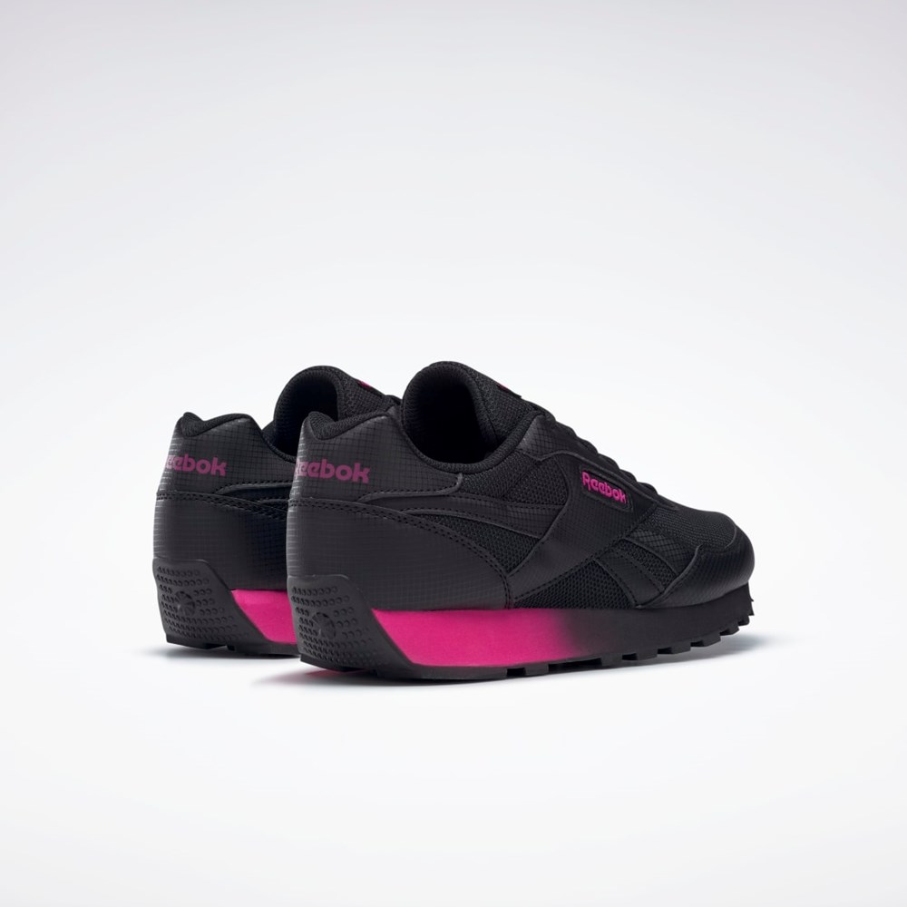 Reebok Reebok Rewind Run Shoes Svarta Rosa Svarta | JCOTW-6901