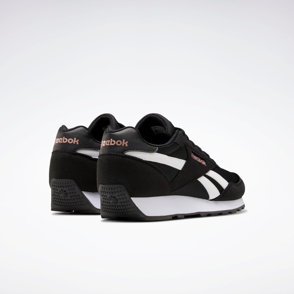 Reebok Reebok Rewind Run Shoes Svarta Vita Metal | CTPXR-5846