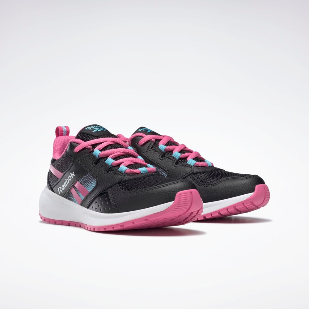 Reebok Reebok Road Supreme 2 Shoes - Preschool Svarta Rosa Blå | LMZSP-5492