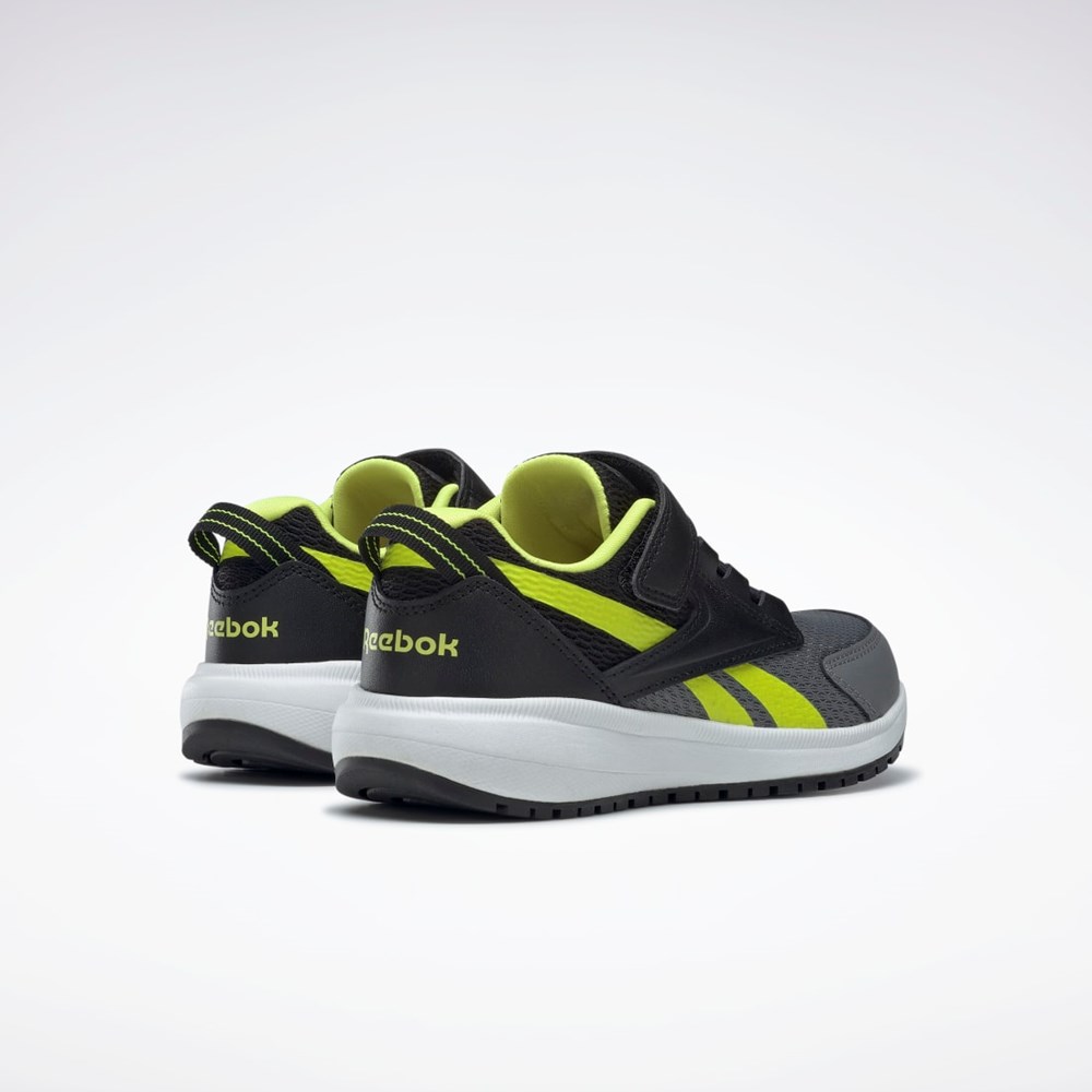 Reebok Reebok Road Supreme 3 Shoes - Preschool Svarta Grå Gula | RXANH-7296