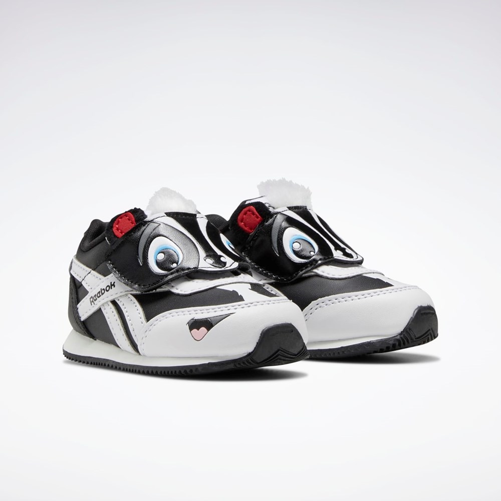 Reebok Reebok Royal Classic Jogger 2 KC Shoes - Toddler Svarta Vita Röda | NEXHS-4873