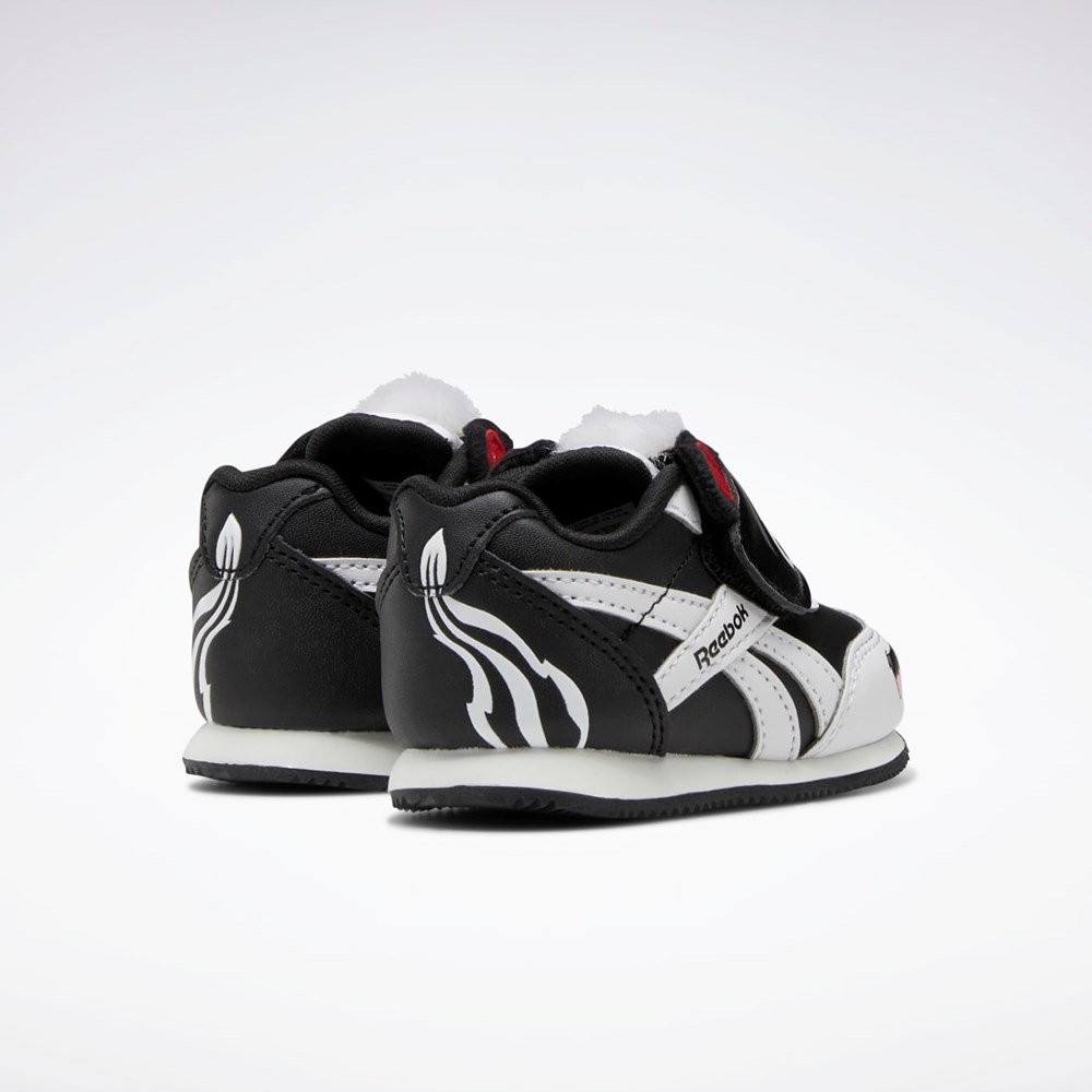 Reebok Reebok Royal Classic Jogger 2 KC Shoes - Toddler Svarta Vita Röda | NEXHS-4873