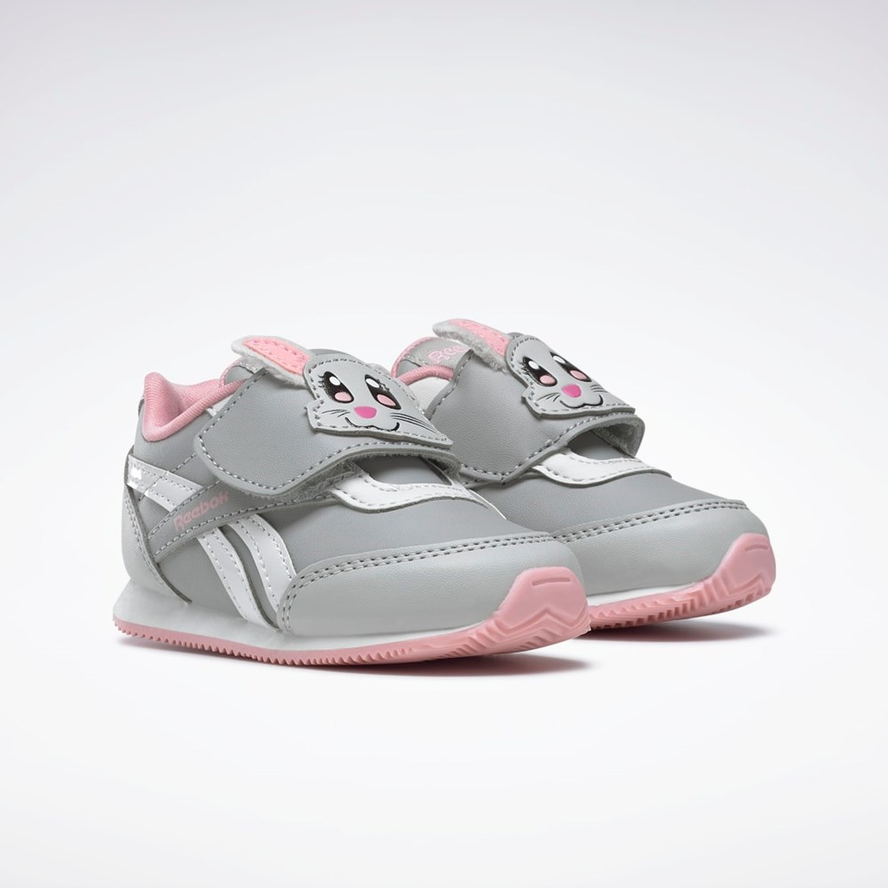 Reebok Reebok Royal Classic Jogger 2 KC Shoes - Toddler Grå Grå Rosa | OLWES-3571