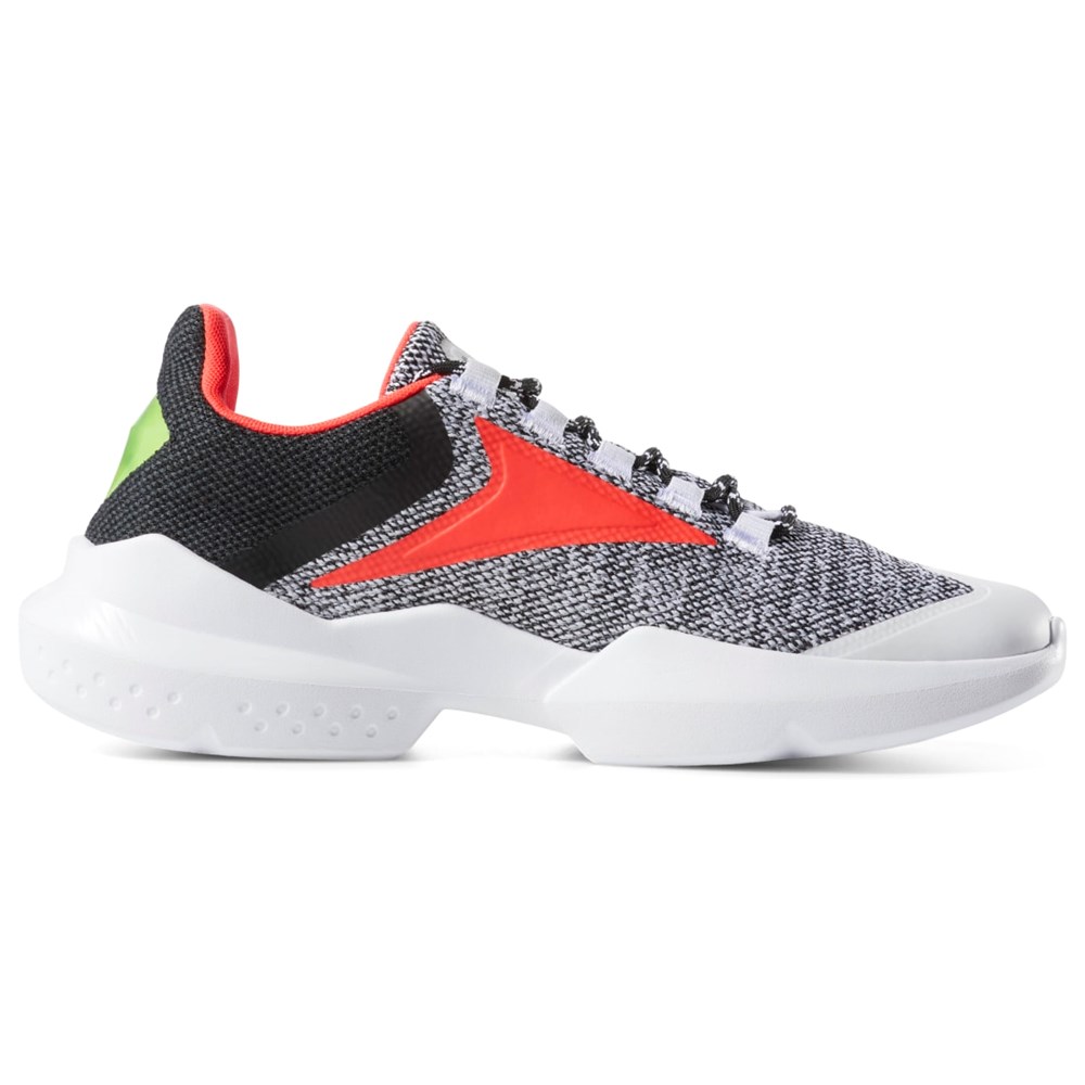 Reebok Reebok Split Fuel Shoes Vita Svarta Röda | EXLHZ-9518