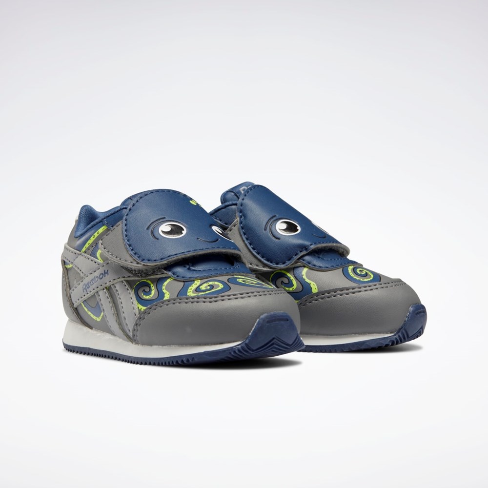 Reebok Royal Classic Jogger 2 Shoes - Toddler Grå Blå Gula | BOUIE-2658