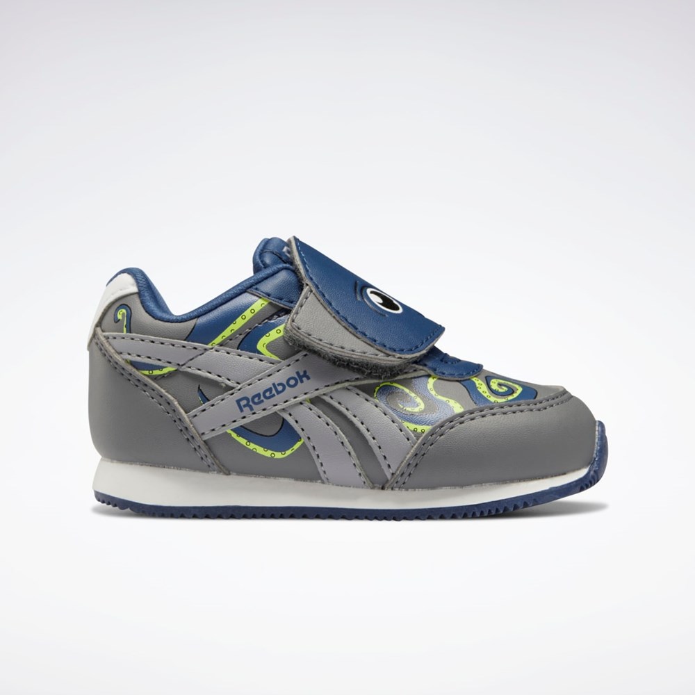 Reebok Royal Classic Jogger 2 Shoes - Toddler Grå Blå Gula | BOUIE-2658