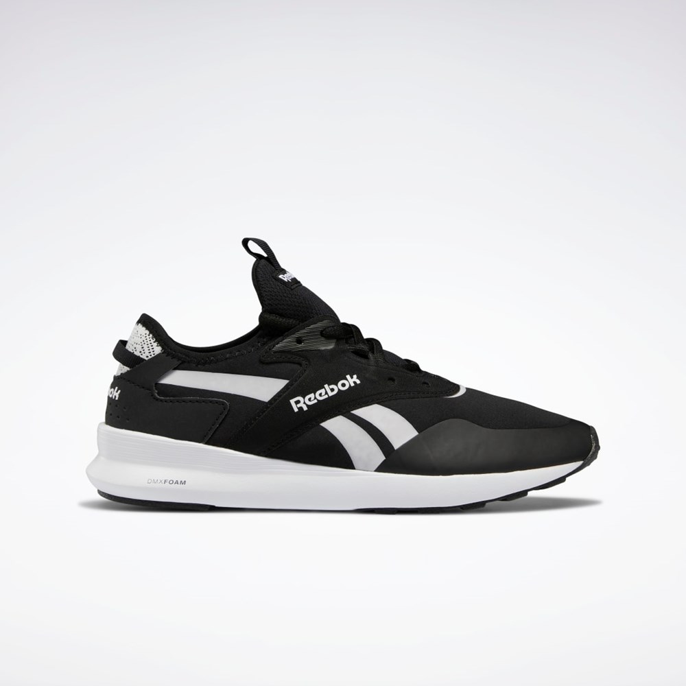 Reebok Spark Run Shoes Svarta Vita Silver | OSXKP-1863