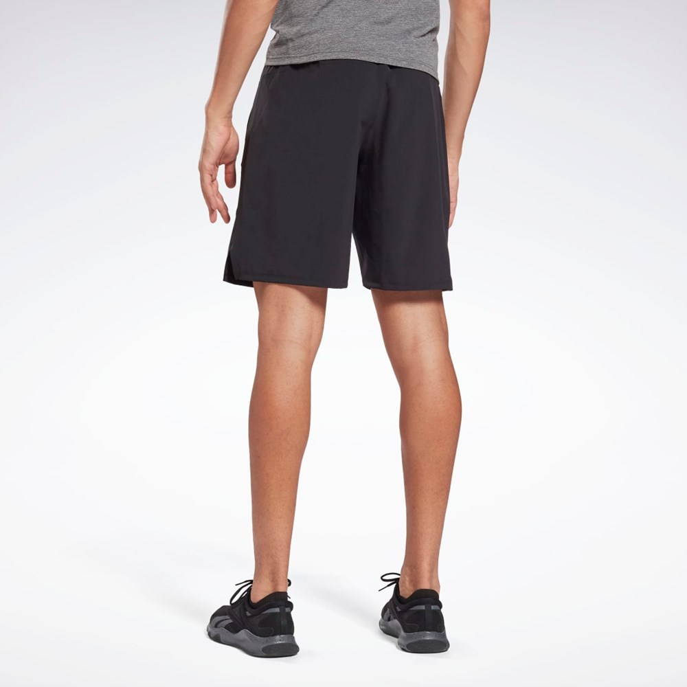 Reebok Speed Shorts Svarta | TLHOP-2174