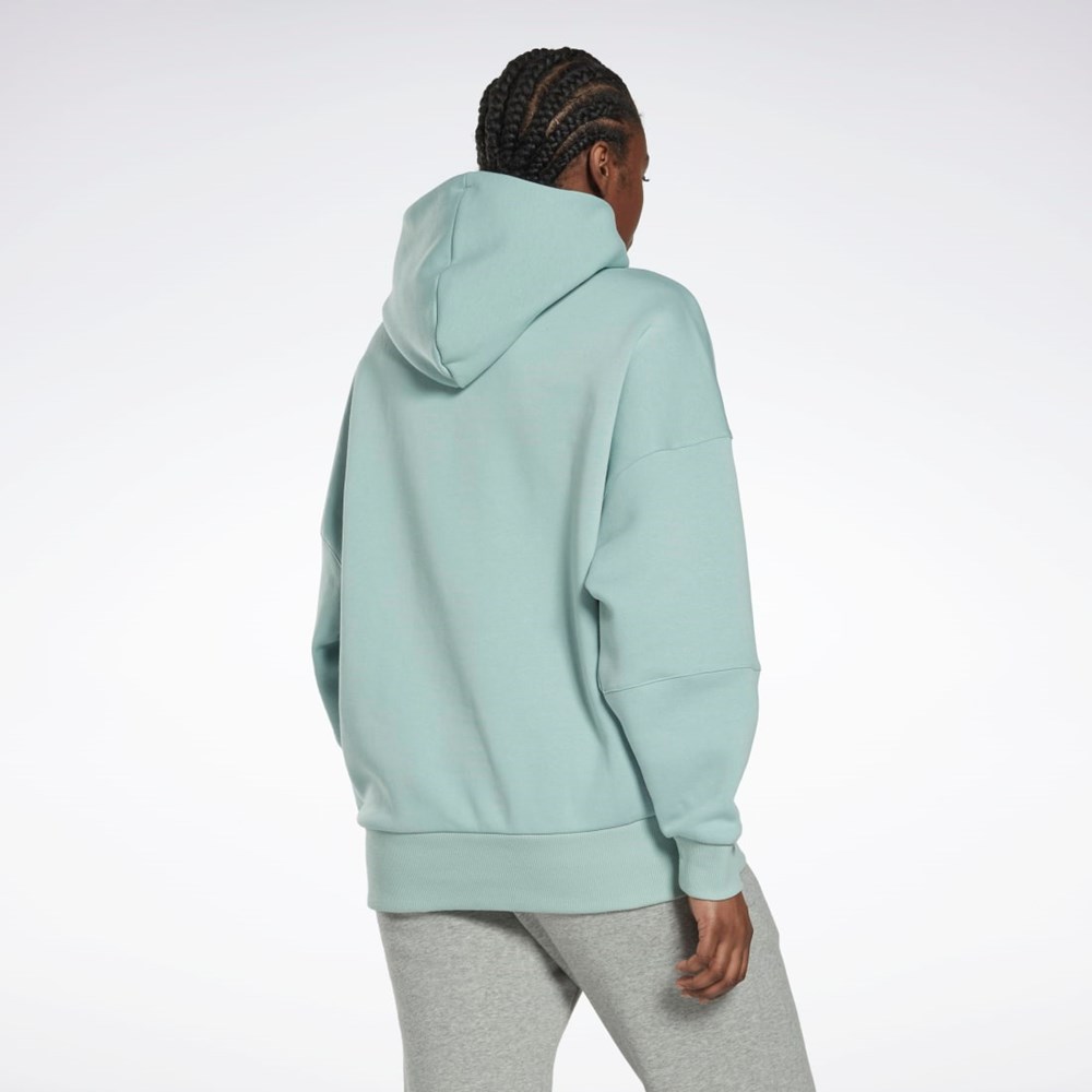 Reebok Studio Recycled Oversize Hoodie Grå | APFGD-2568