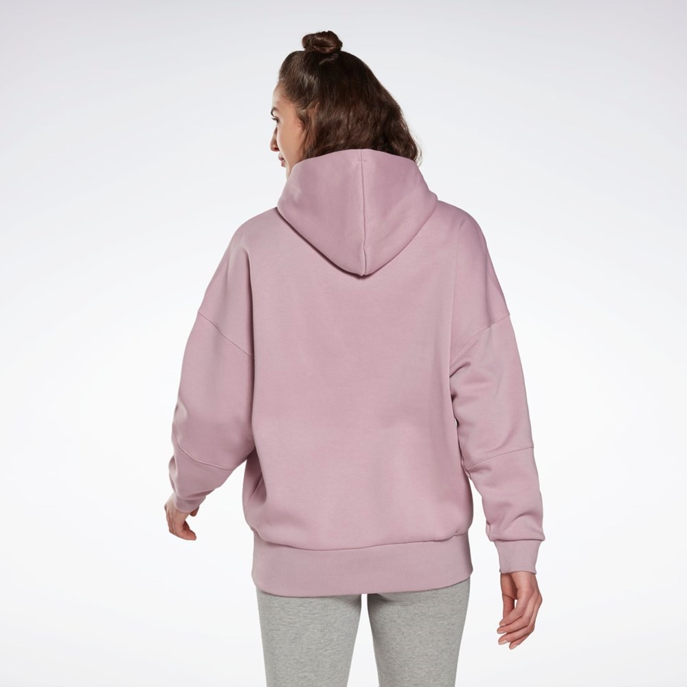 Reebok Studio Recycled Oversize Hoodie Infused Lilac | PCLGW-8705