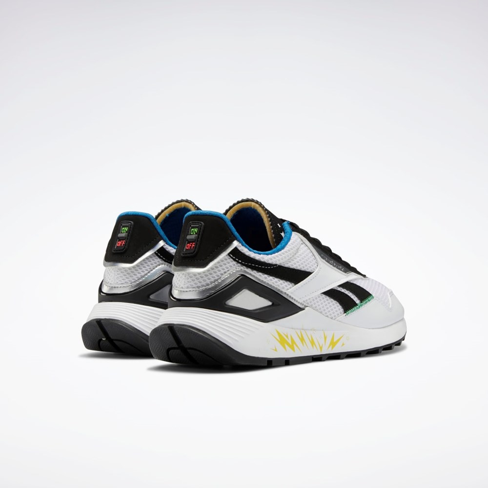 Reebok THE JETSONS Classic Legacy AZ Shoes Vita Svarta Blå | REUPB-2867