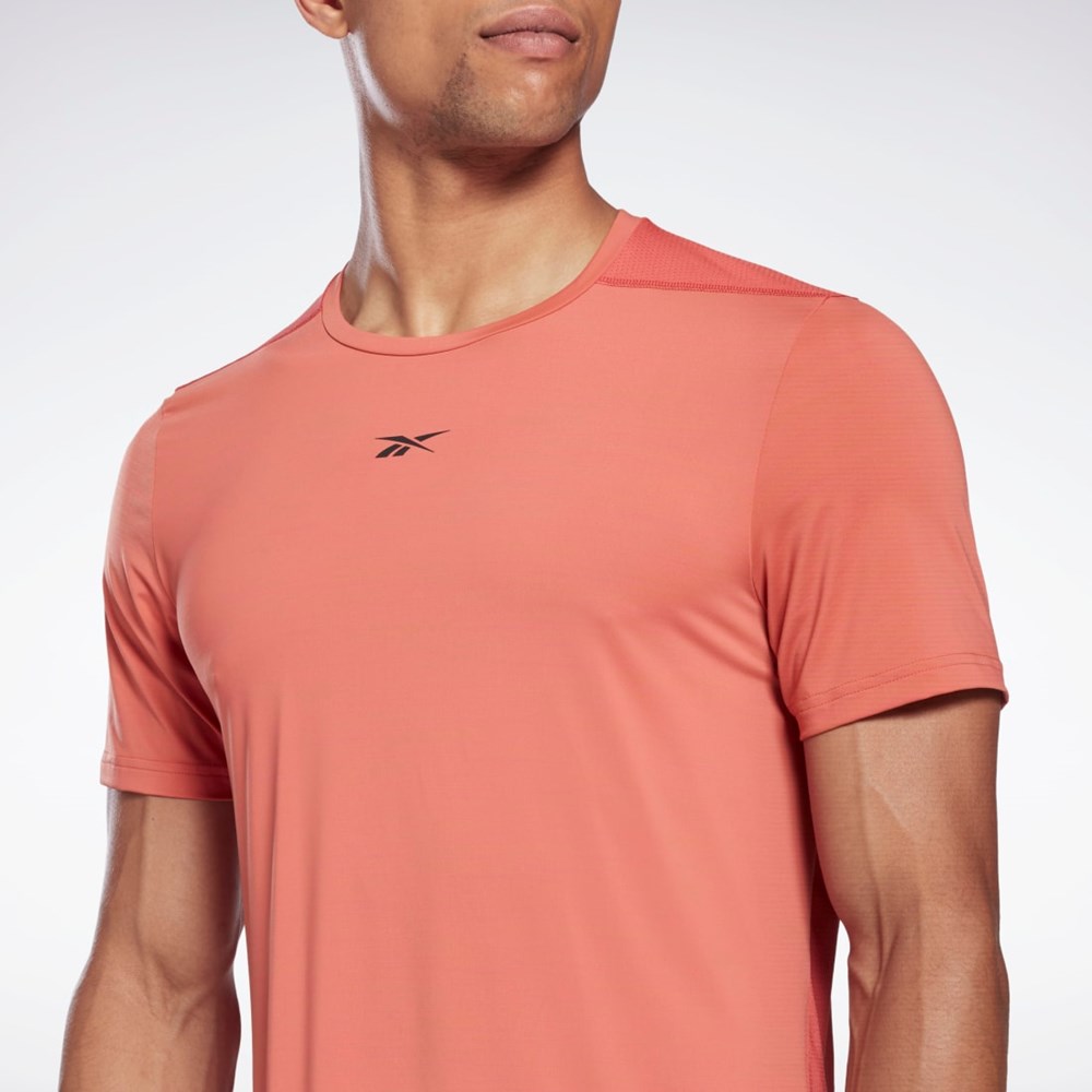 Reebok Tech Trend Activchill Move T-Shirt Rhodonite | KDCIZ-9856